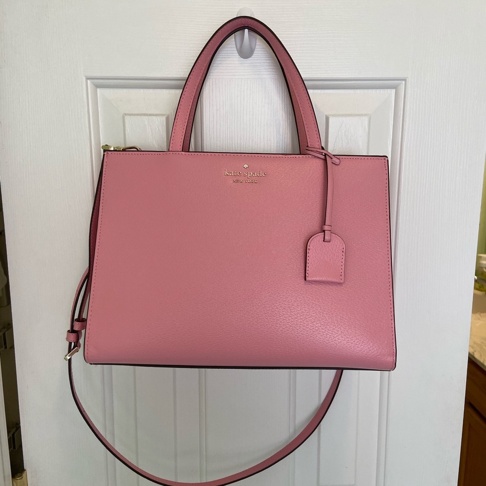 Pink Kate Spade Sam Medium Satchel